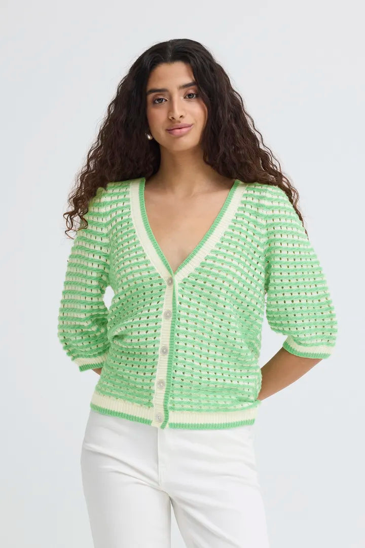 Ardina Cardigan Green