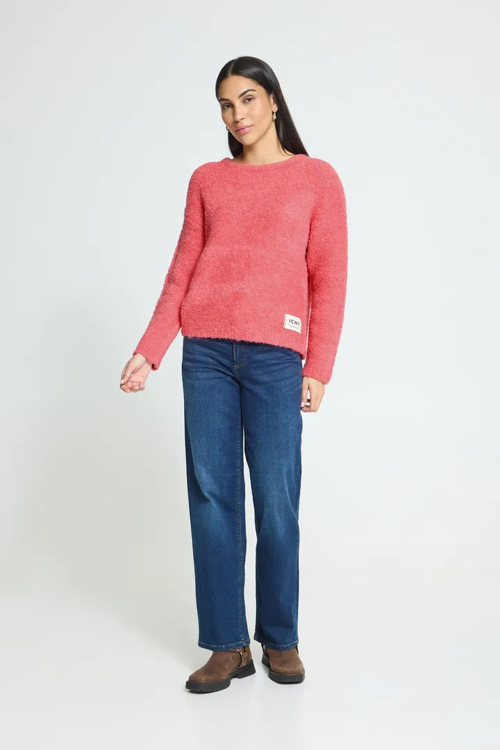Sarisa LS Jumper Salmon Pink