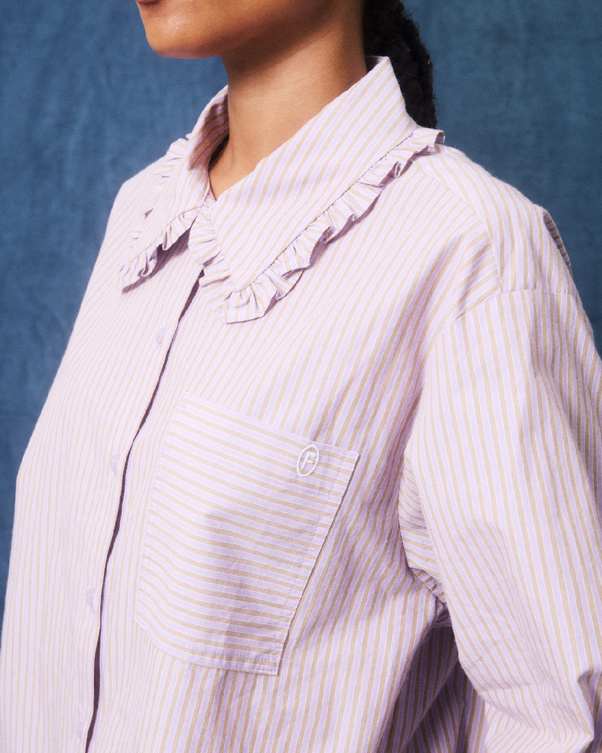 Lilac Stripe Shirt