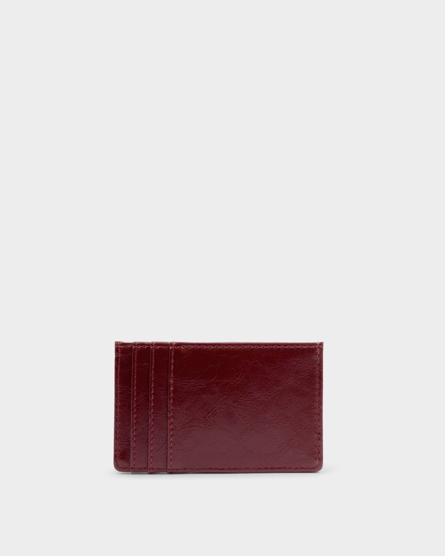 Laila Slim Textured Patent Cardholder