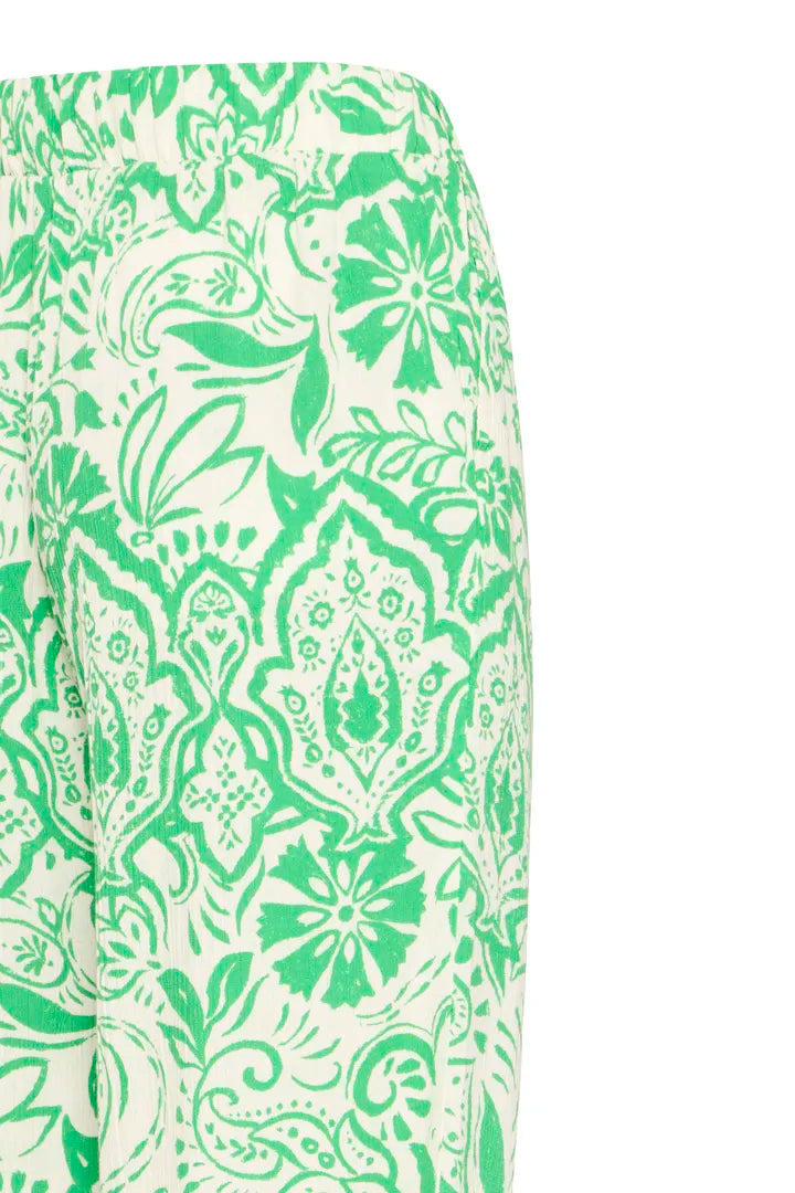 Marrakech AOP Green Trousers