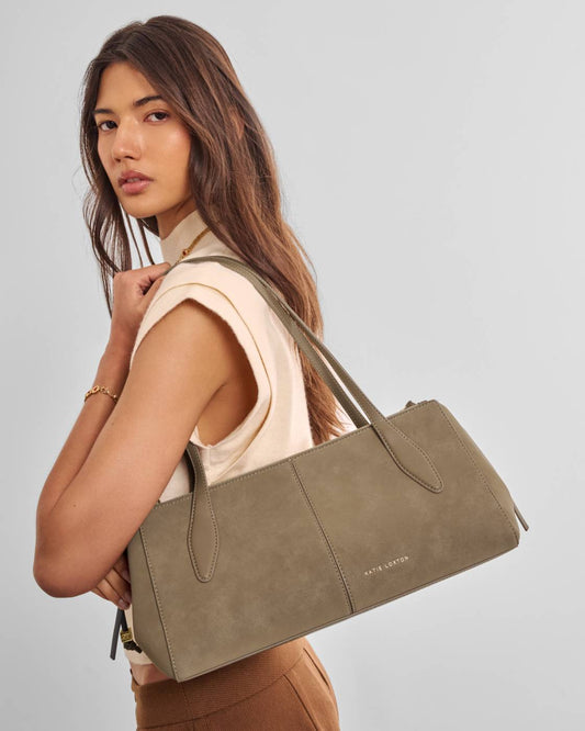 KLB4801 Hattie Suedette Shoulder Bag