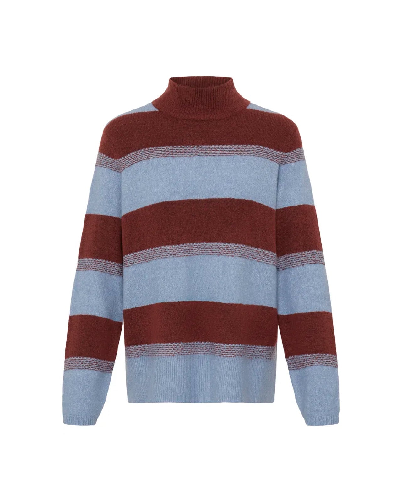 Edeen Pullover Blue/Maroon
