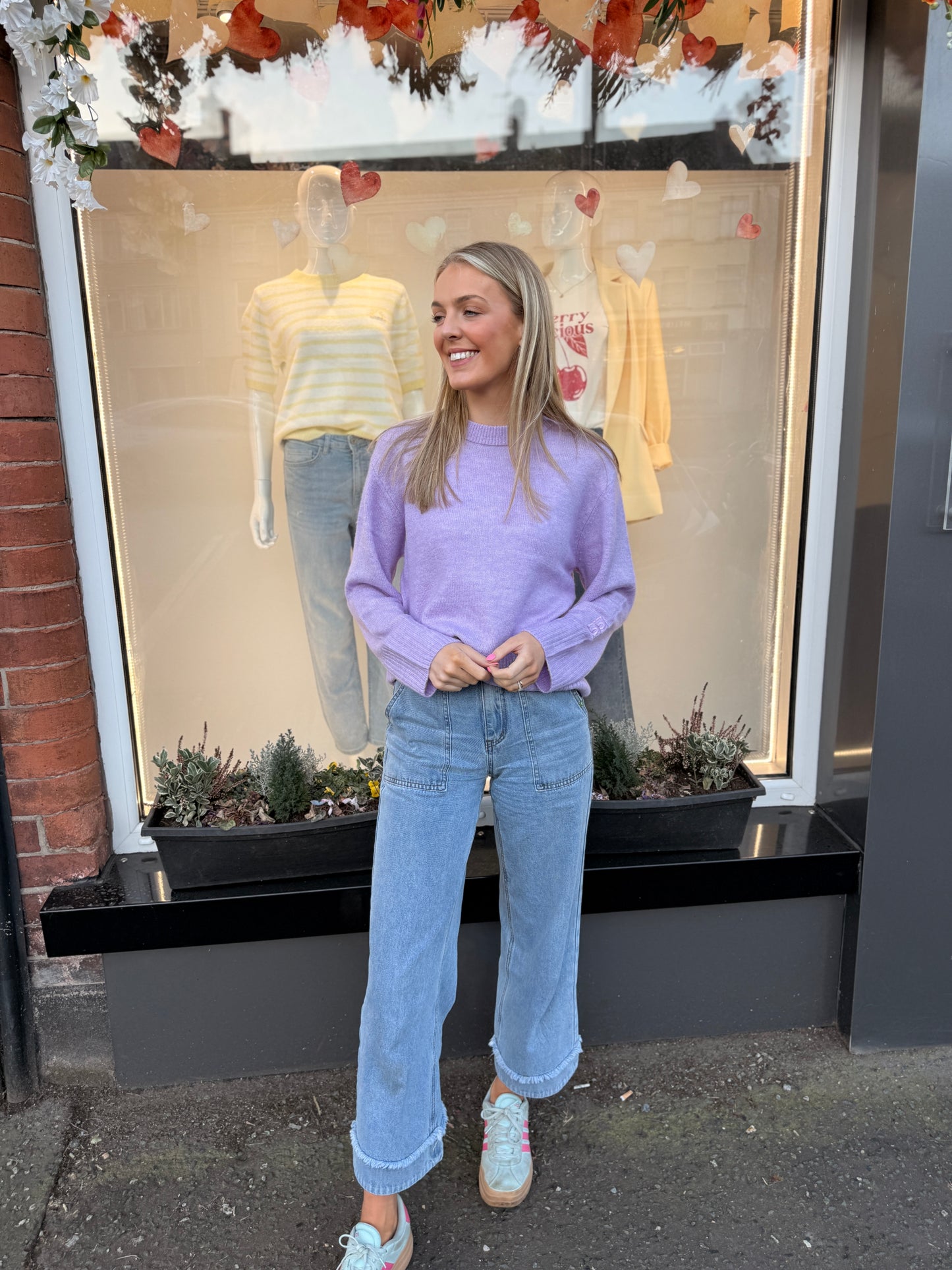 Baling Purple Jumper