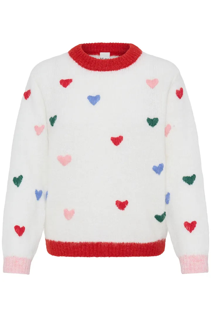 Bela Blue Heart Jumper