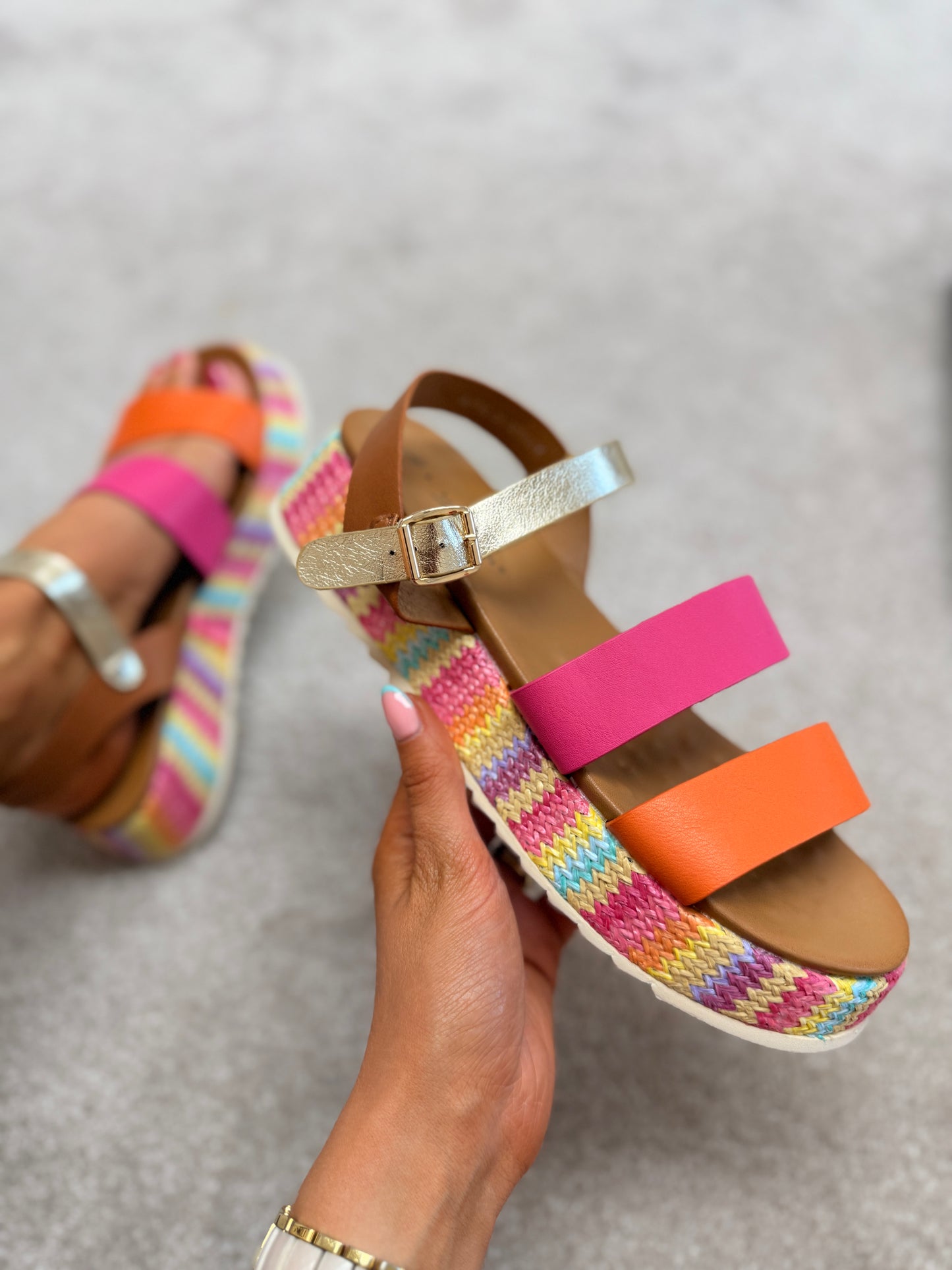 Berkley Orange Sandal