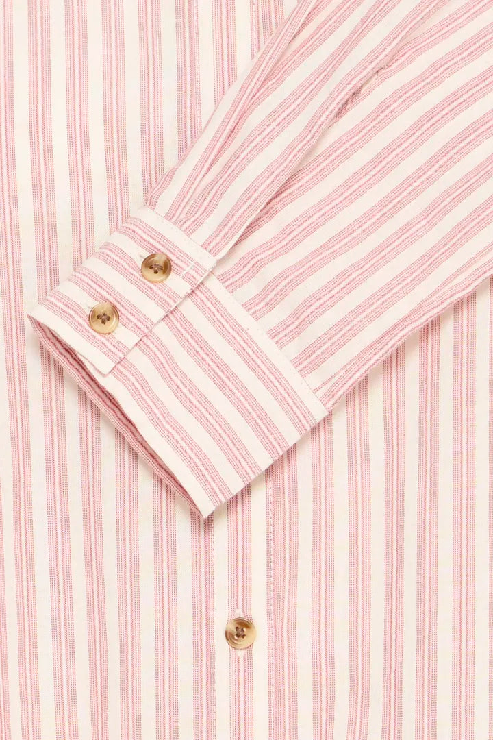 Gillo Stripe Rust Shirt