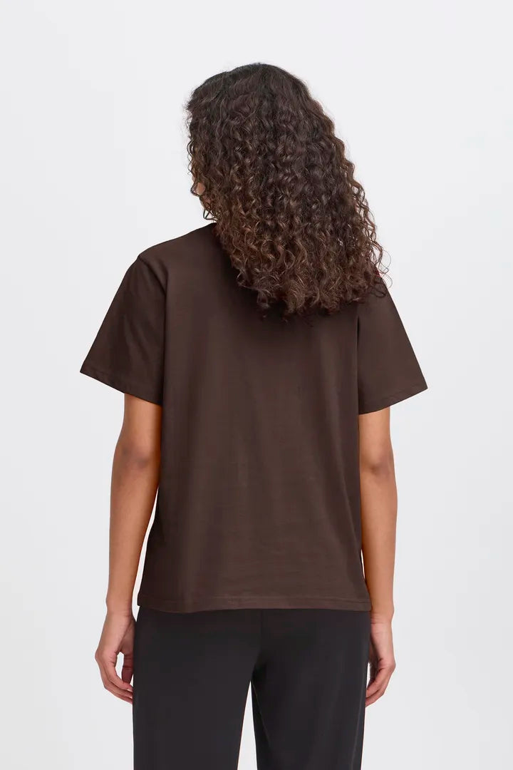 Palmers Loose T Shirt Brown
