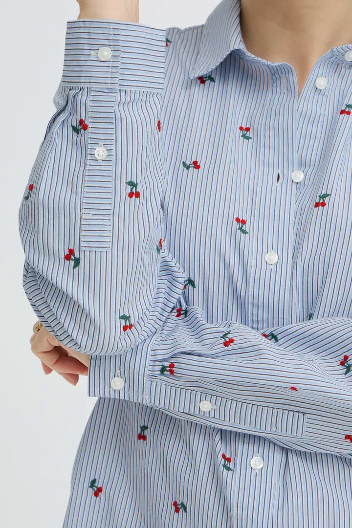 Fenix Cherry Emb Shirt