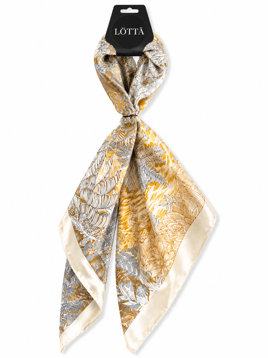 LOTTA Winter whites fauna scarf