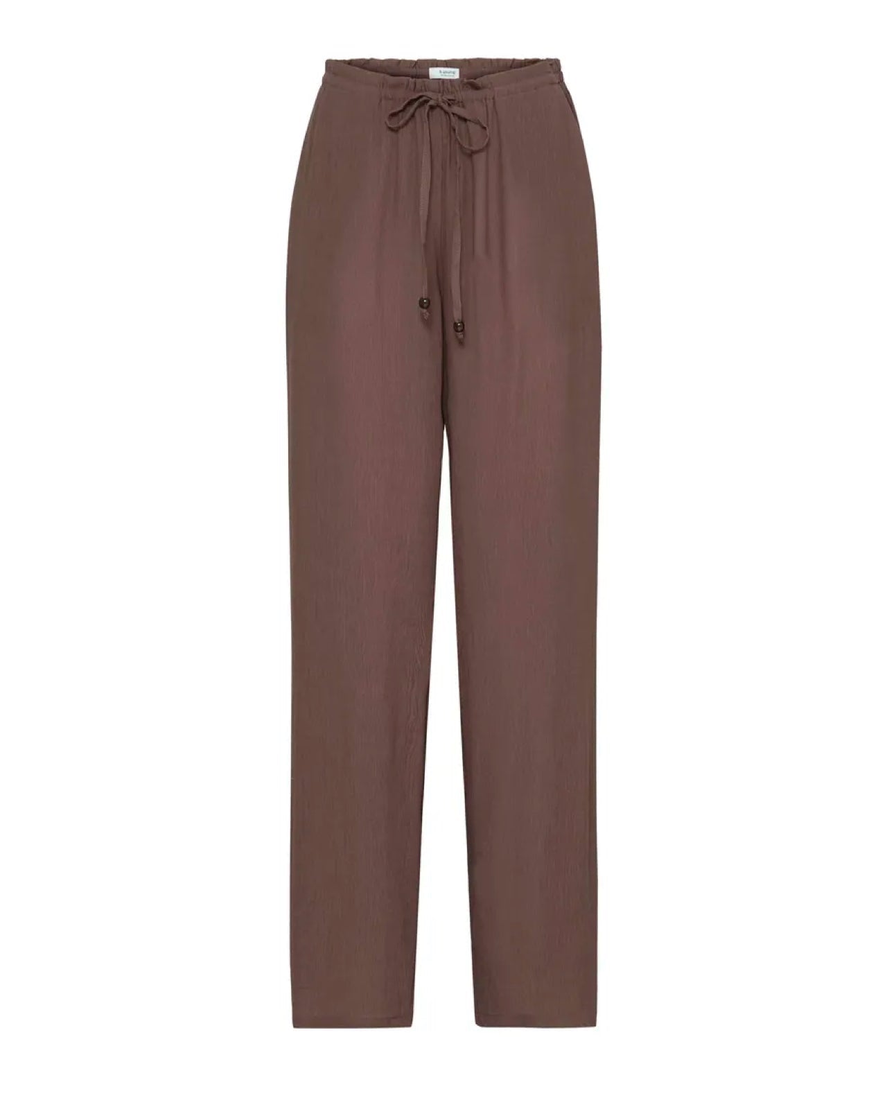 Brown Erolo Crepe Pants