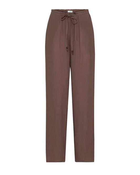 Brown Erolo Crepe Pants
