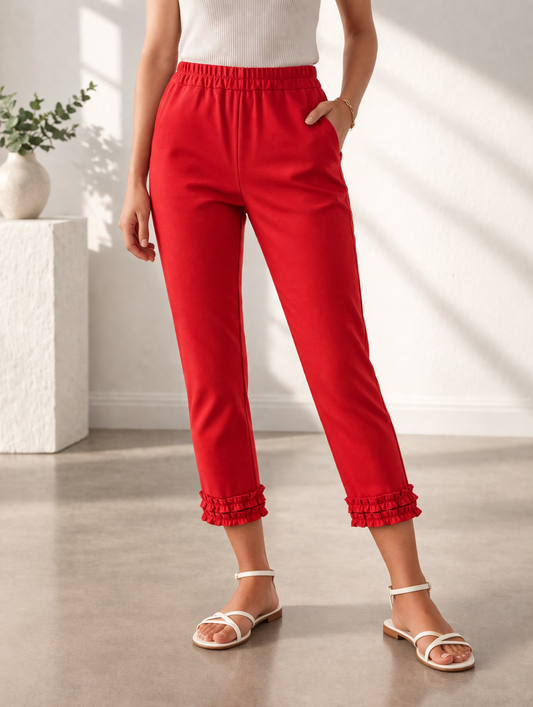 Waterford trouser Red