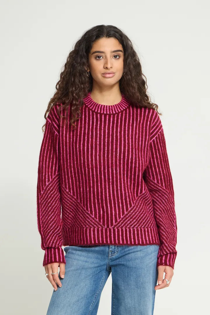 Kamara LS Stripe Jumper