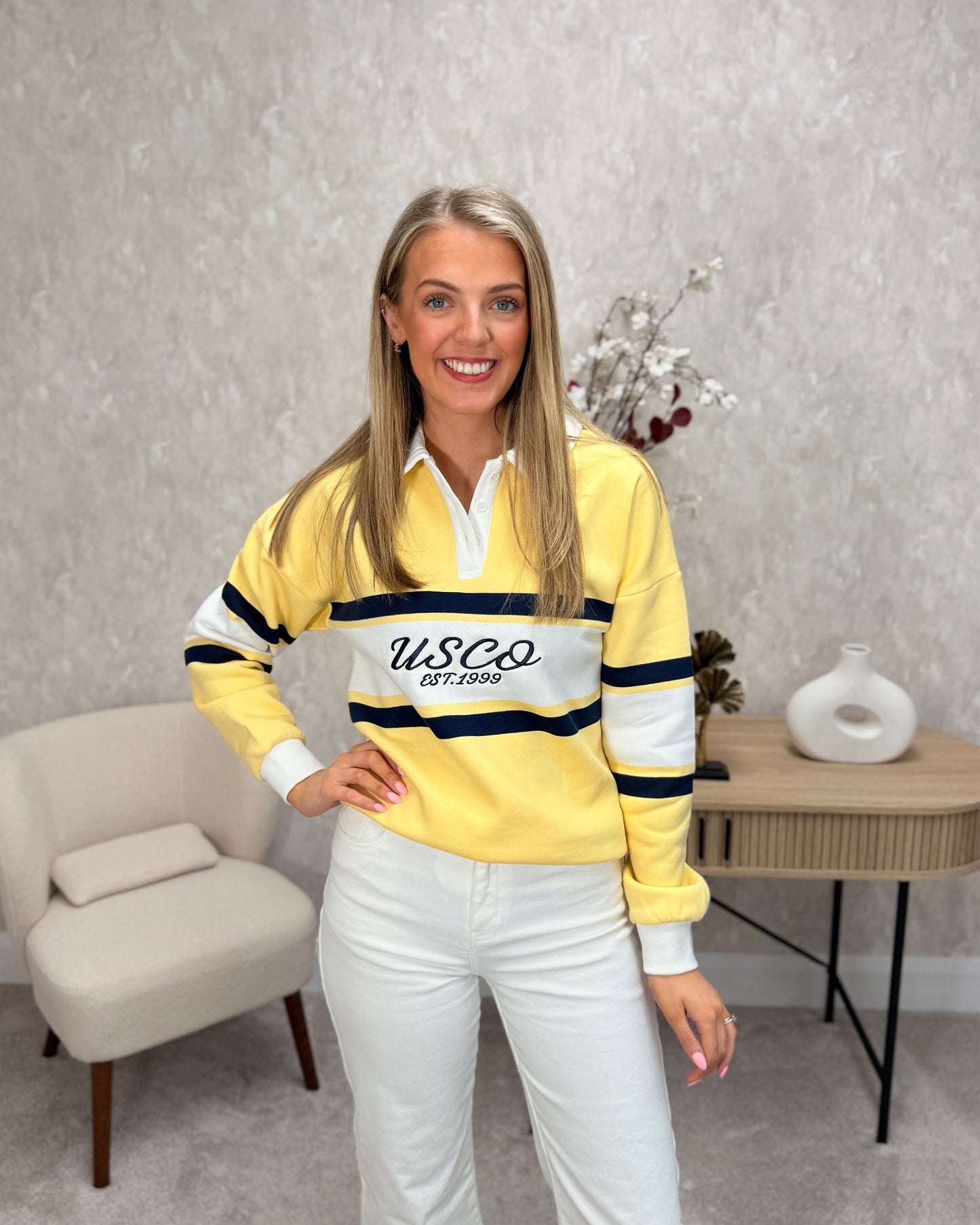 Lemon Rugby Shirt
