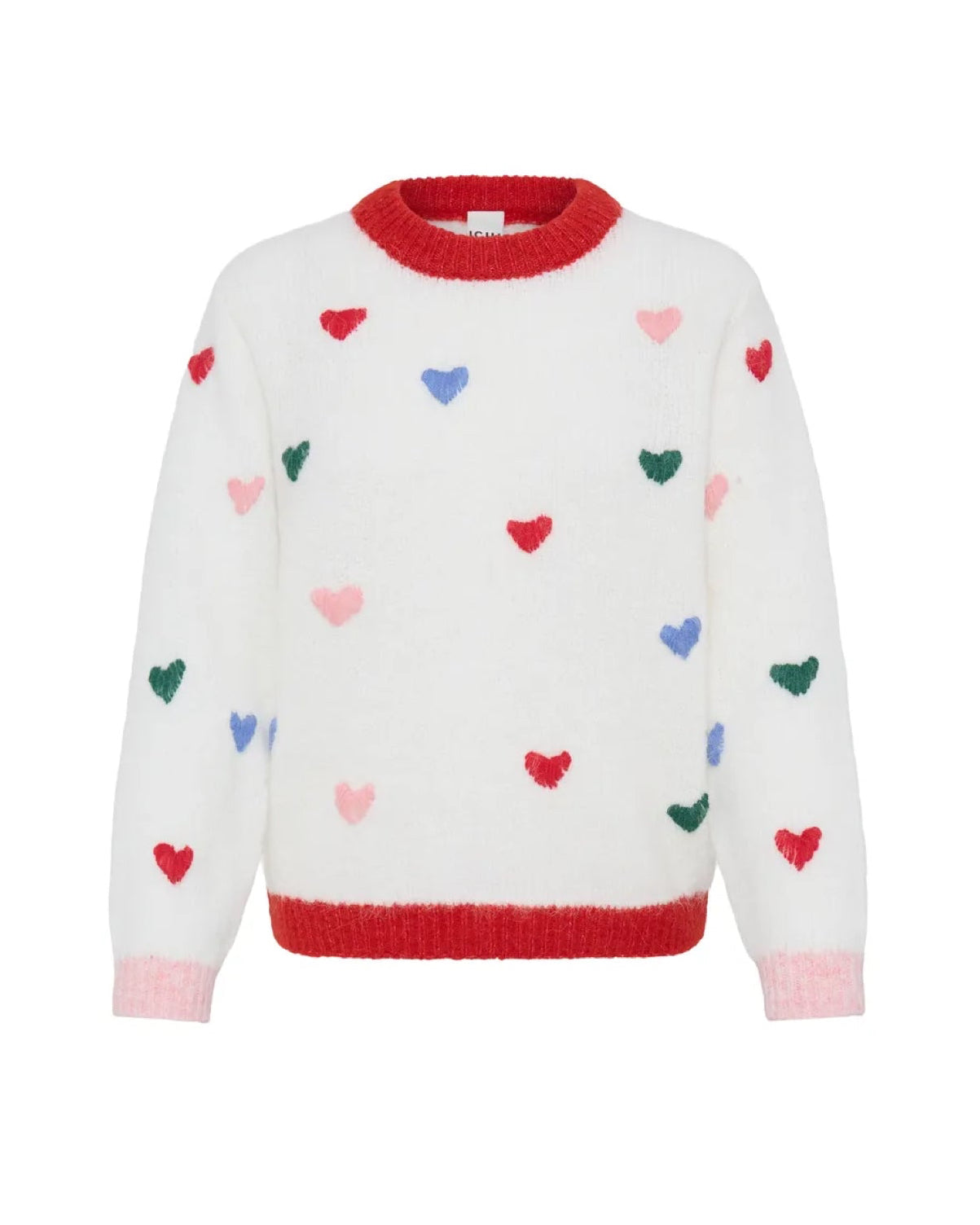 Bela Blue Heart Jumper