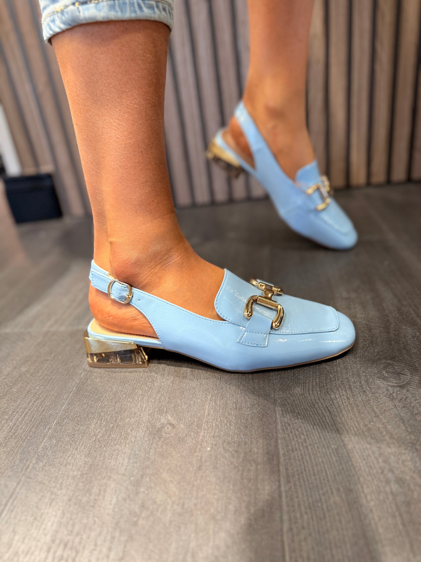 Diraz One Sky Blue Loafers