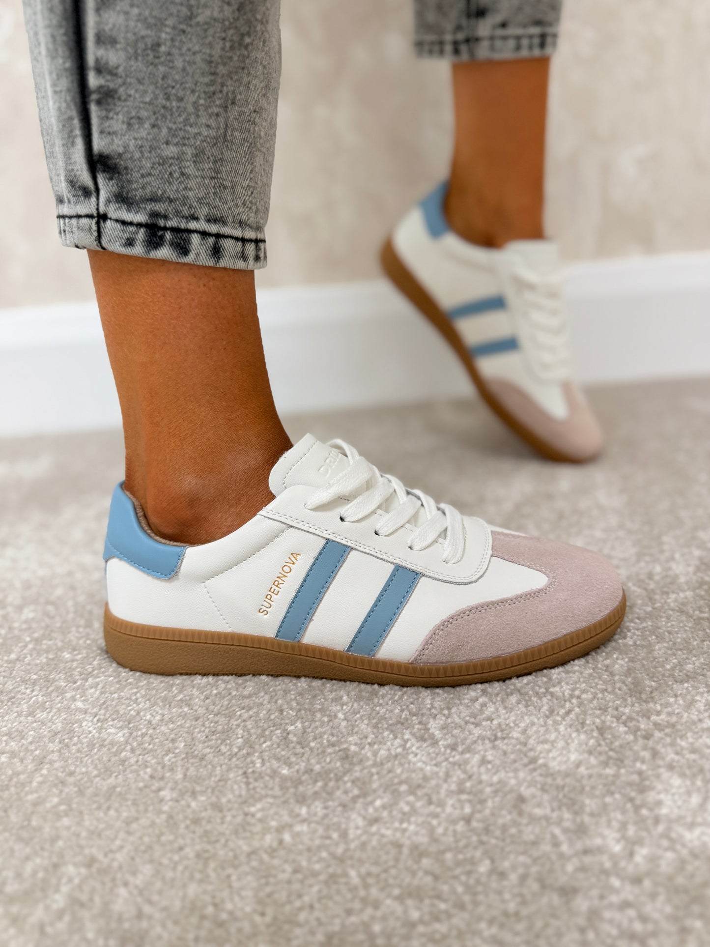 Sixty Four Sherbet Split Trainers