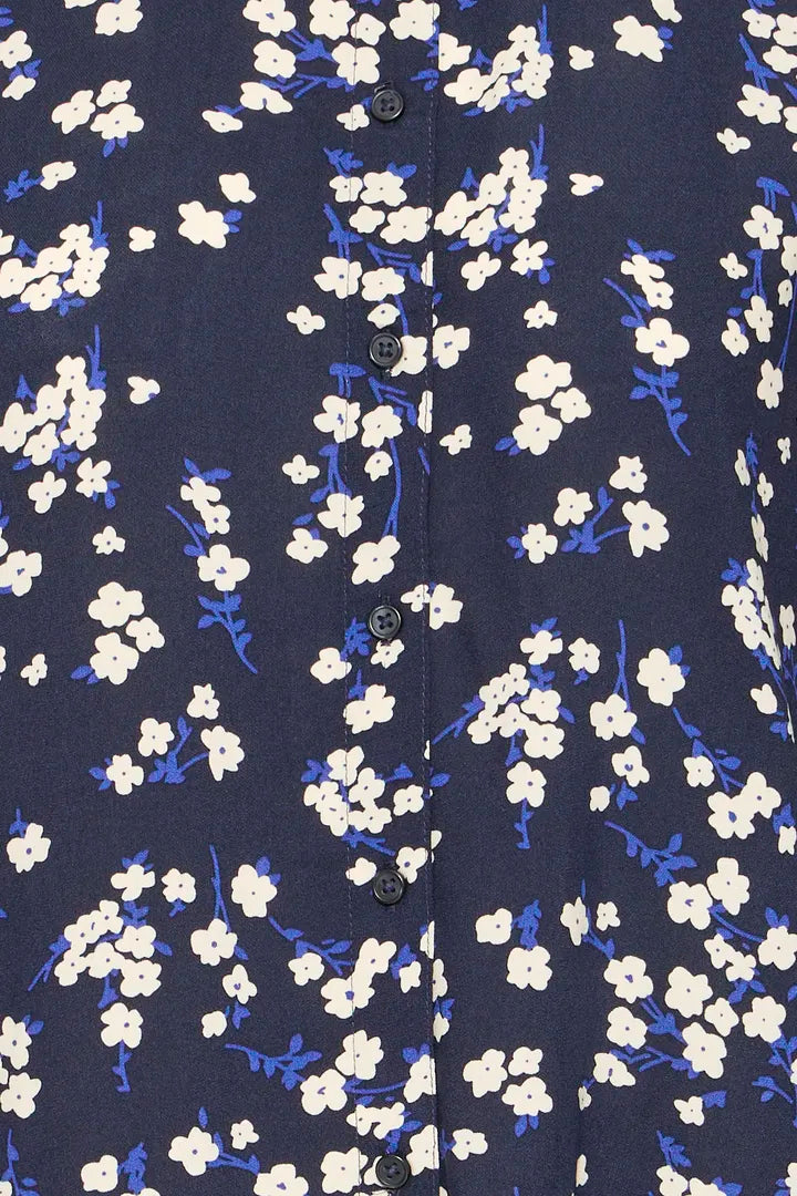 Josa Puff Shirt Navy