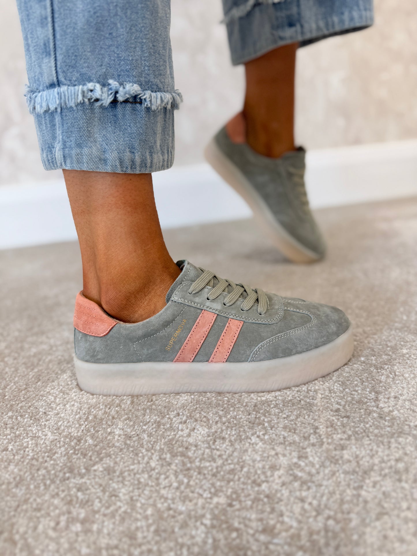 Fifty Four Peachy Trainers