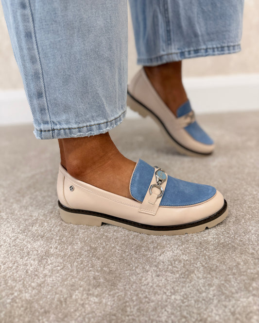 Saphin One Sky Blush Loafers