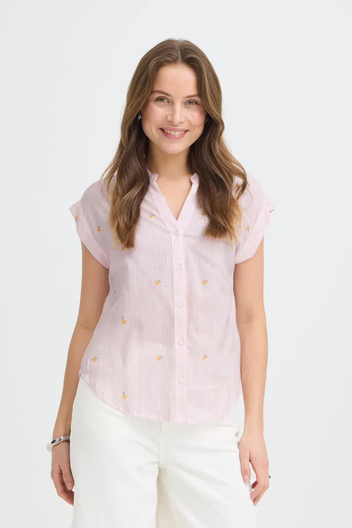 Isilas Shirt Pink Stripe
