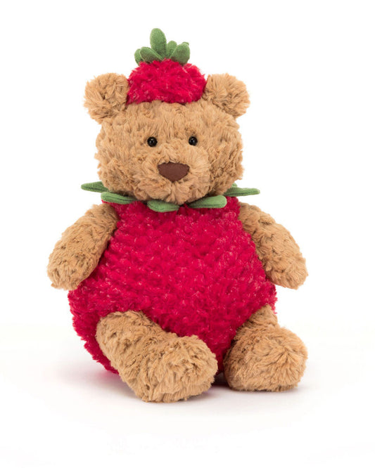 Bartholomew Bear Strawberry Outfit