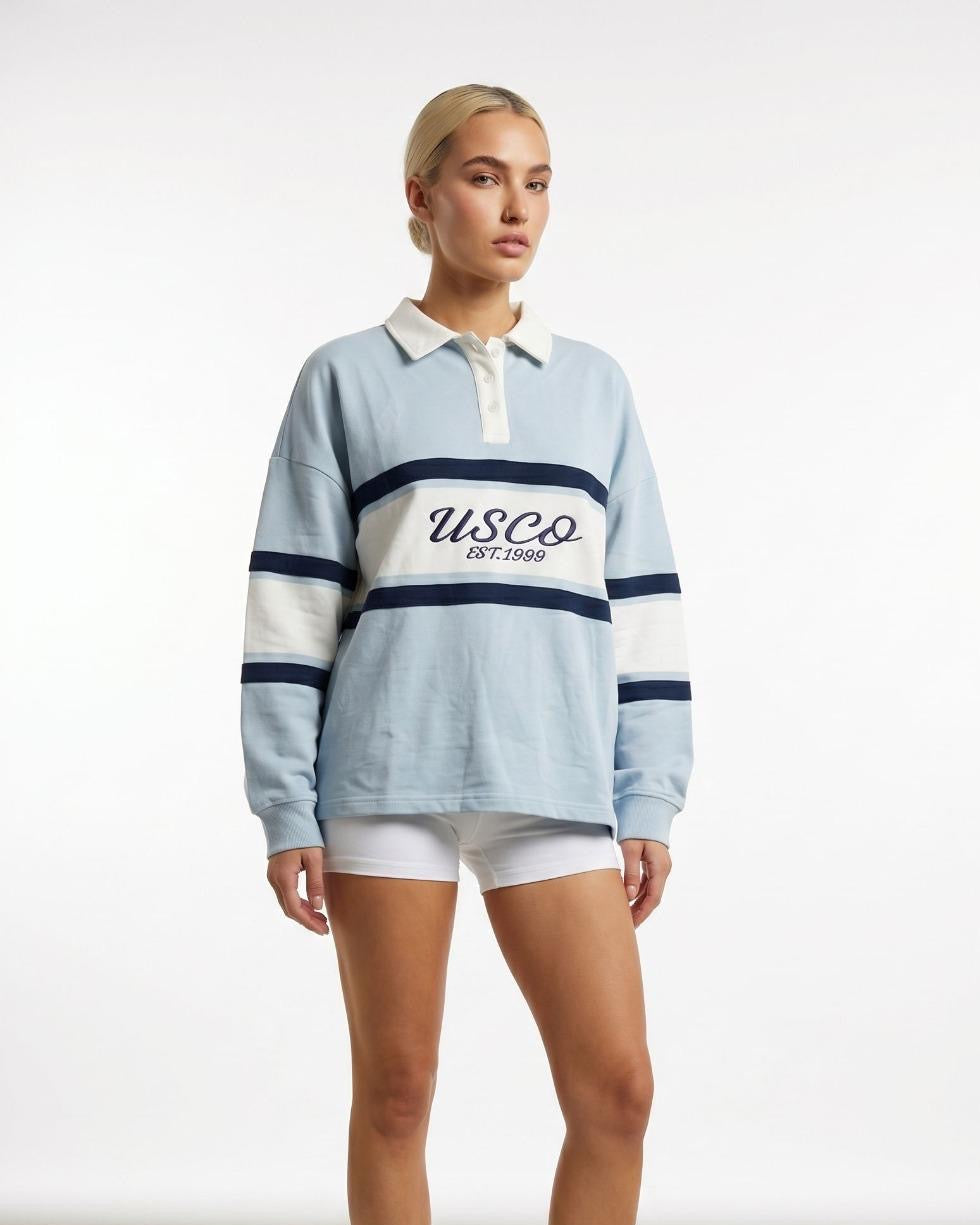 Blue Rugby Shirt