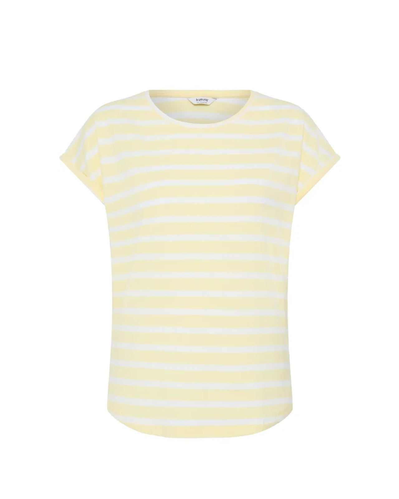 Pamila O Neck T shirt Lemon
