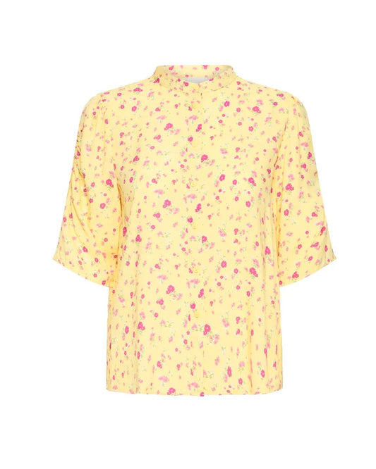 Vera Shirt Lemon Pink Blouse