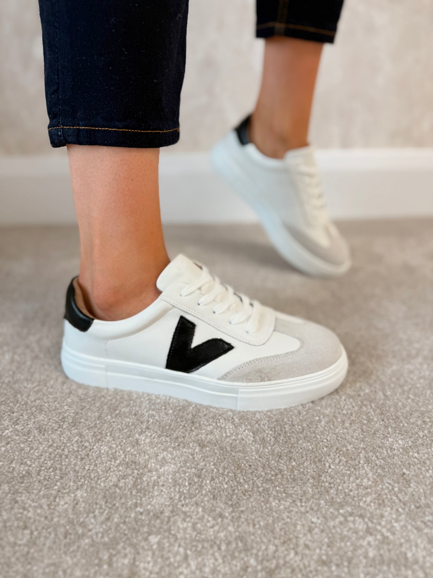 Ninety Crystal Ink Trainers