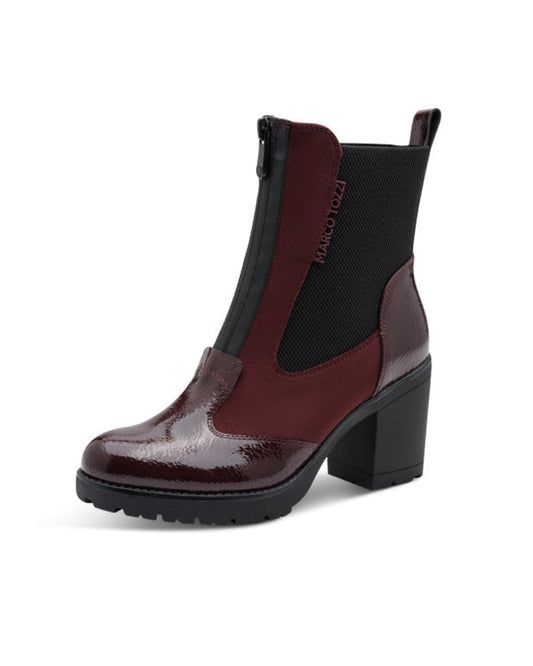 Bordeaux Comb Burgundy Boots