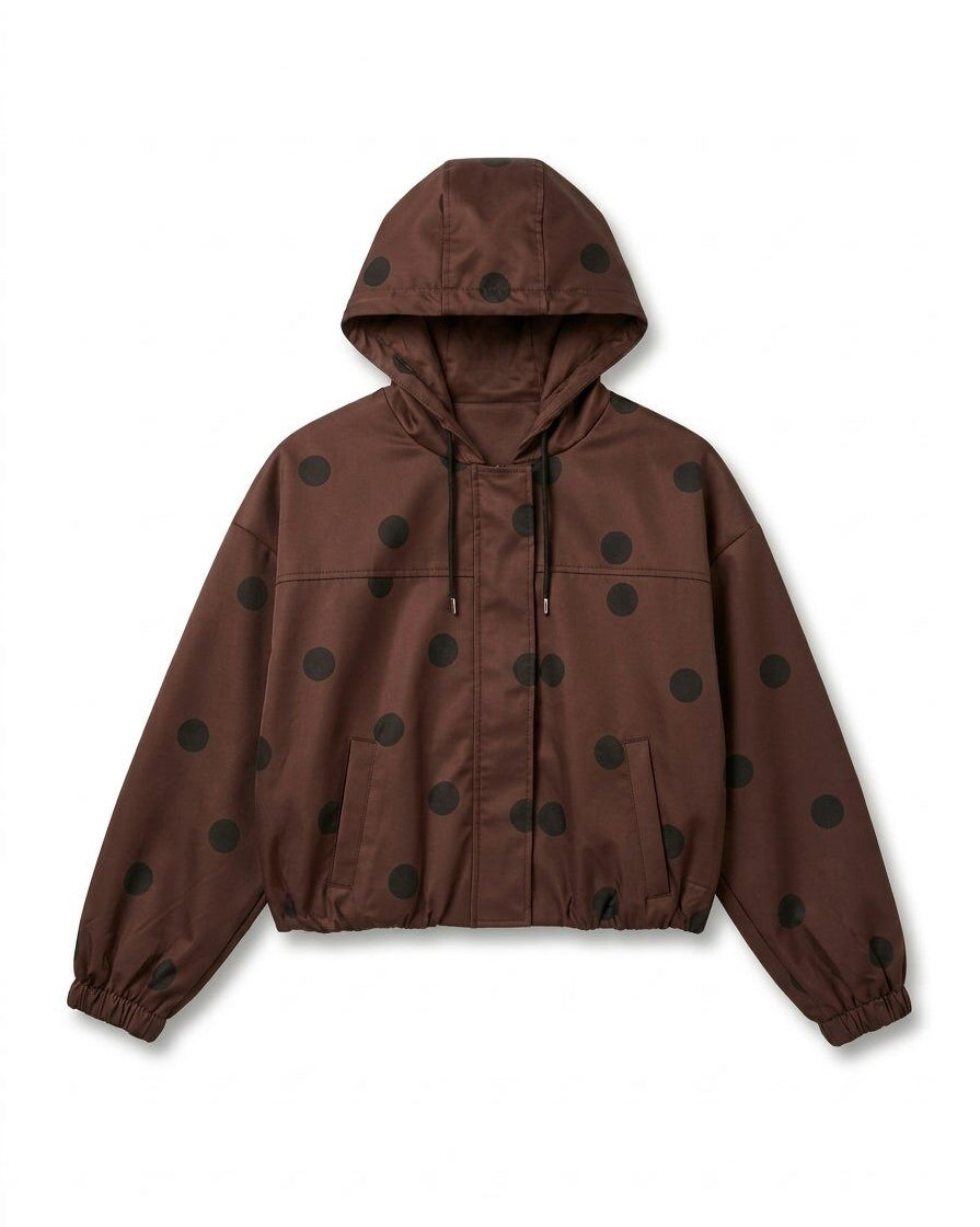Polka dot Black/Brown Jacket