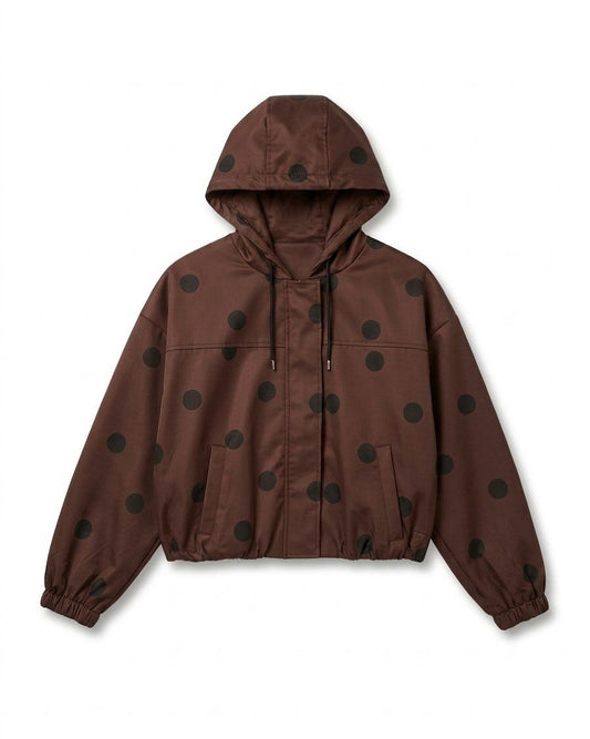 Polka dot Black/Brown Jacket