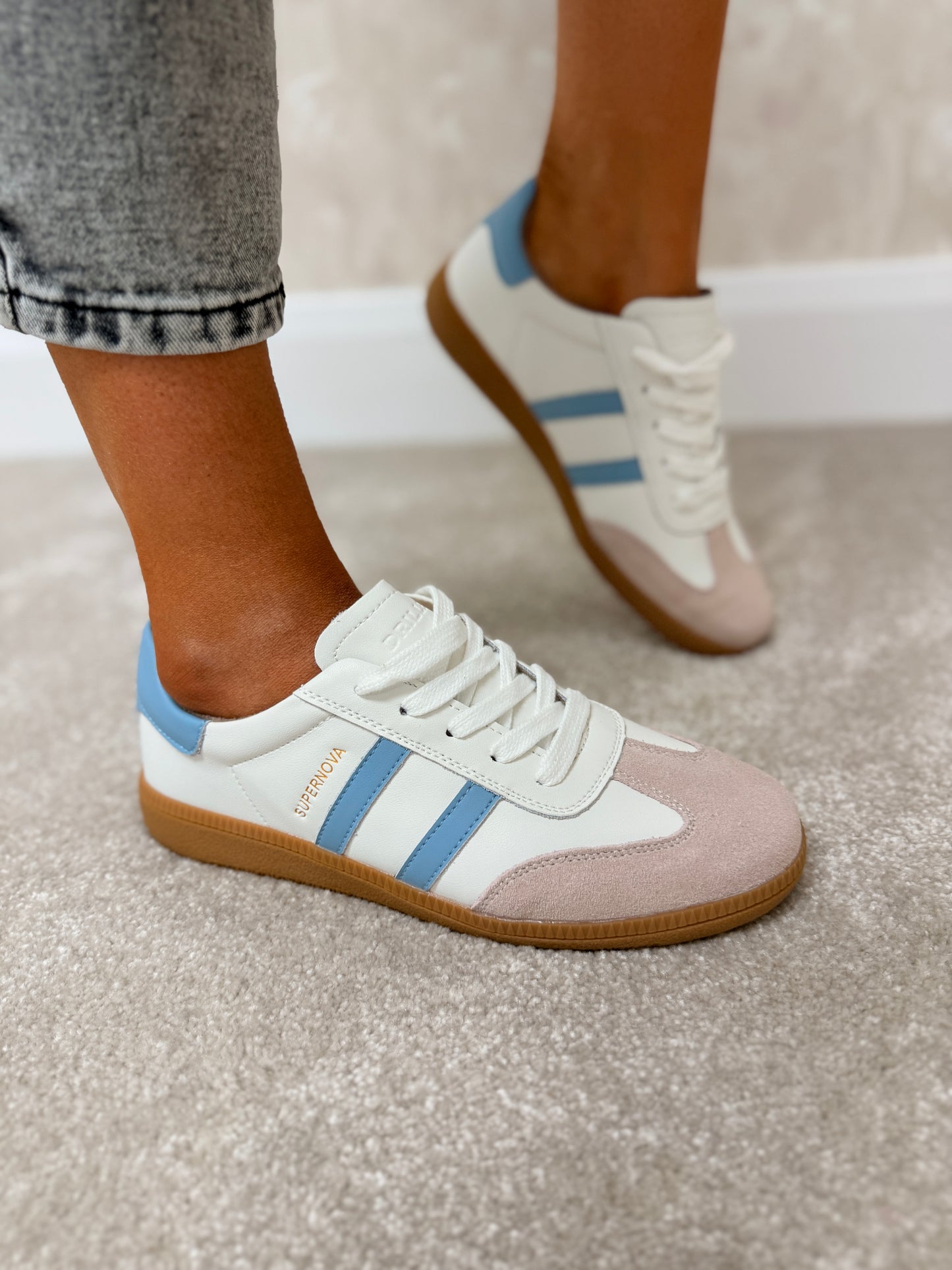 Sixty Four Sherbet Split Trainers