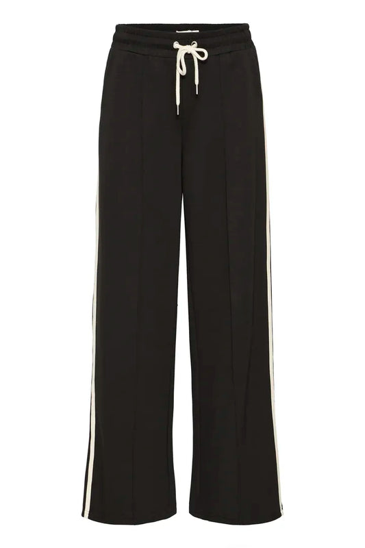 Pusti Contrast Trousers Black