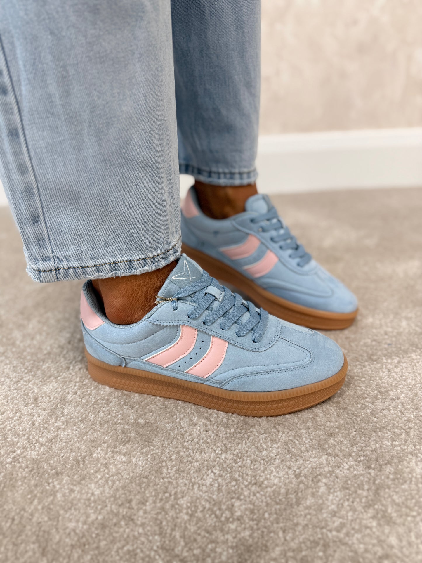 Lunar Maya Blue Trainers