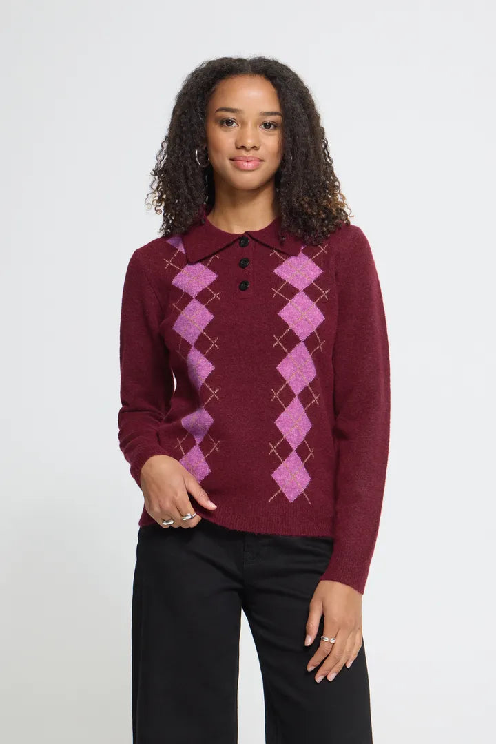 Dasila Burgundy Polo