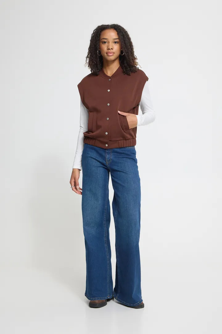Cozy Brown Waistcoat