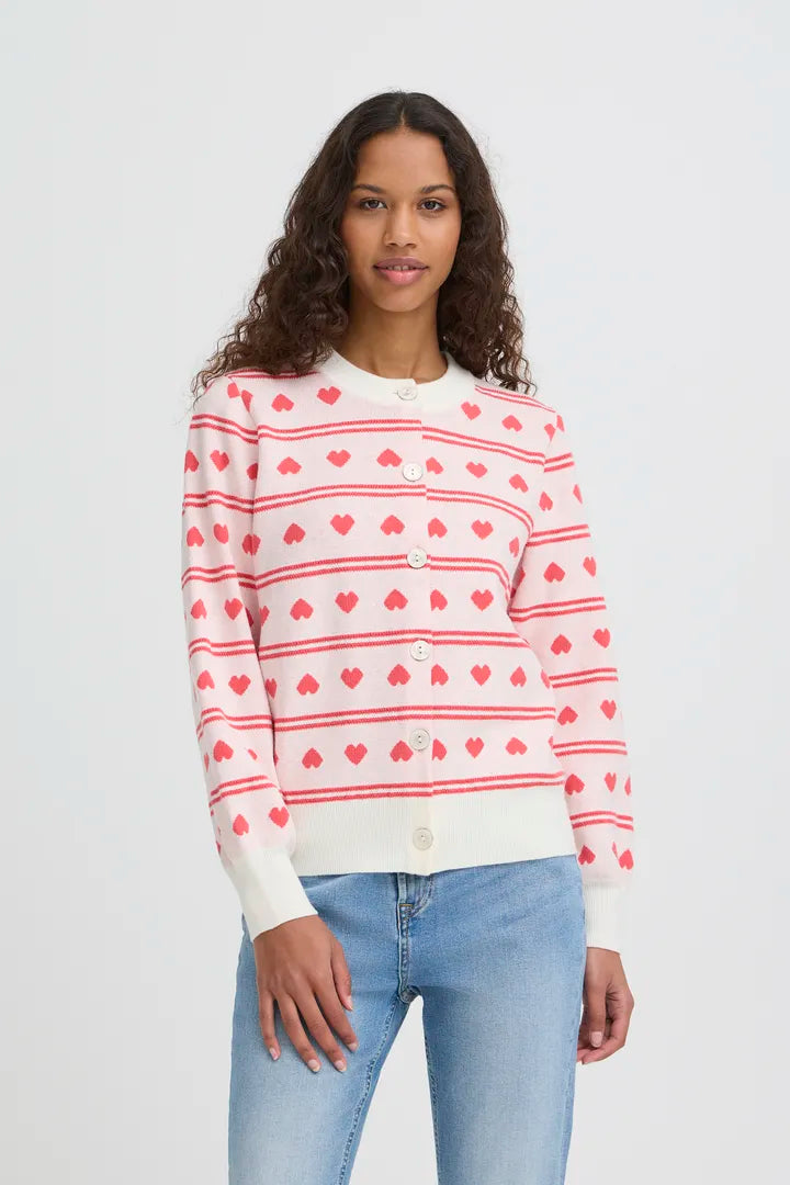 Brielle Heart Cardigan