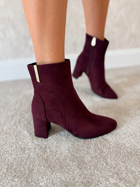 Mulberry Suede Boots