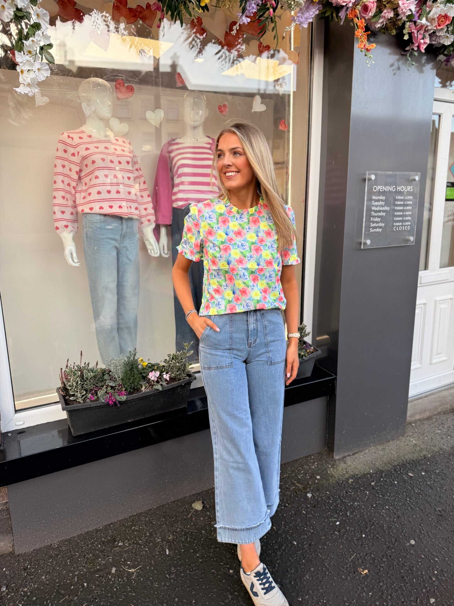 Sao Floral Top