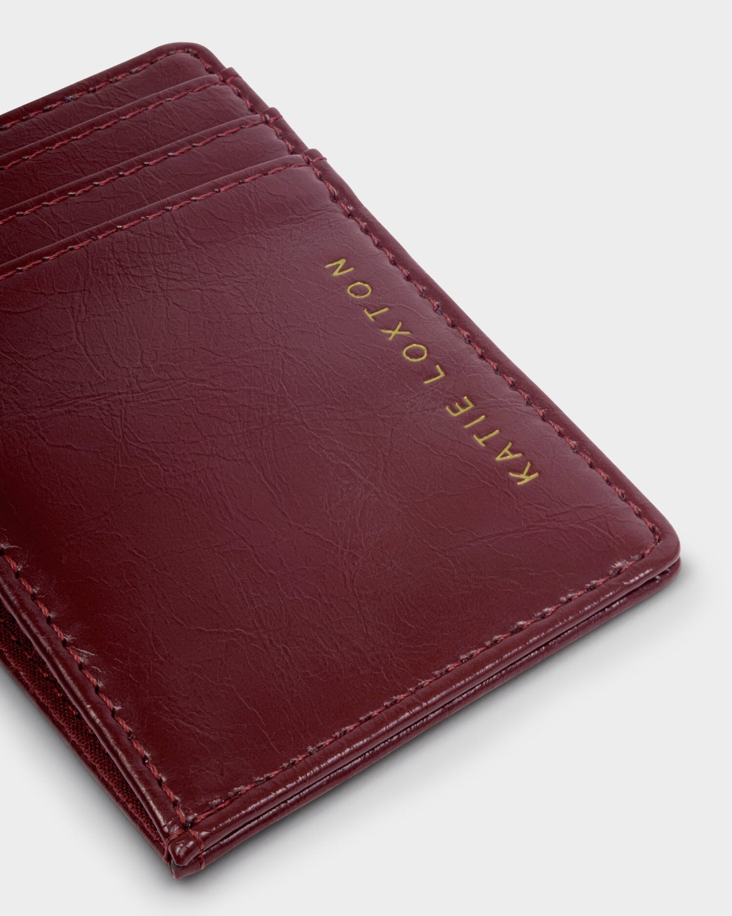 Laila Slim Textured Patent Cardholder