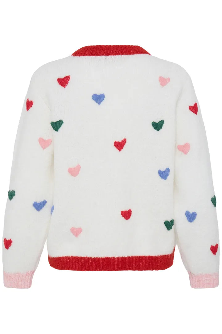 Bela Blue Heart Jumper