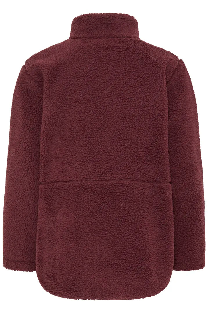 Alea jacket maroon