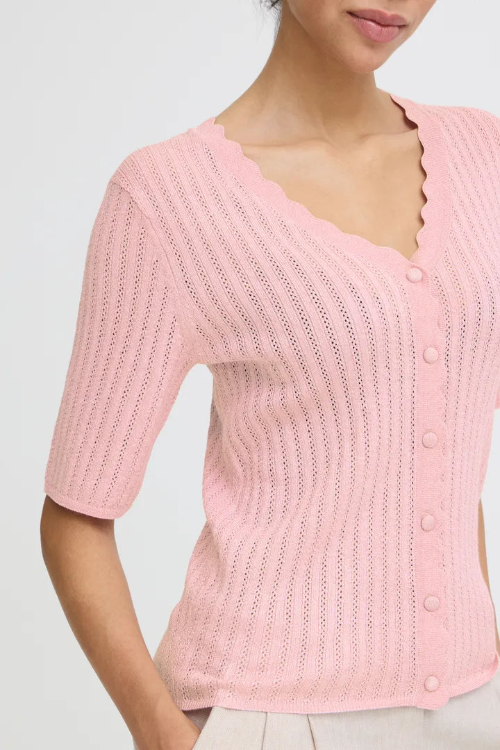 Mobbe Sparkle Rib Top