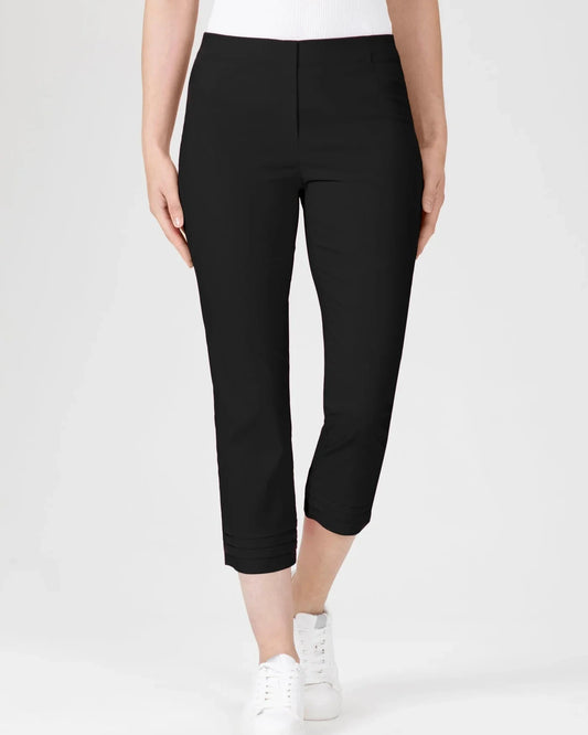 Ina 15 602 Black Waterfall Hem