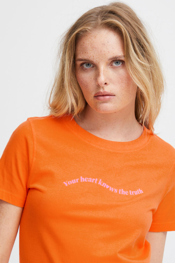 Runela Orange T Shirt