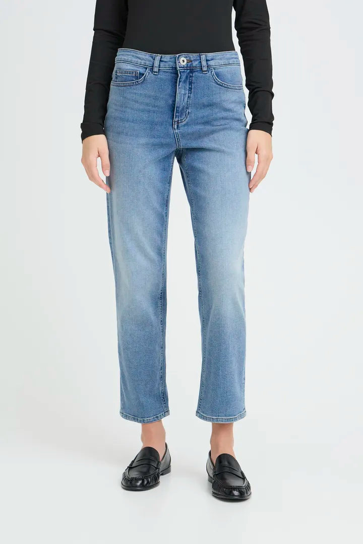 Twiggy Raven Jeans Mid Blue