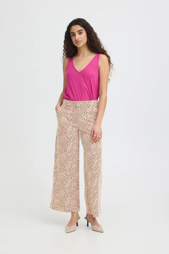 Kate Print Pant Wide Leg